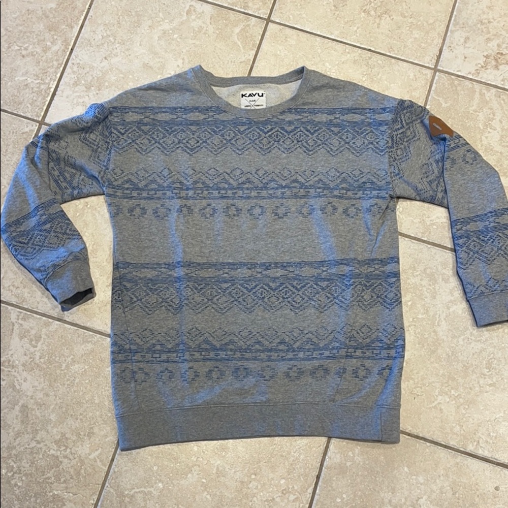 Small Kavu Aztec sweatshirt